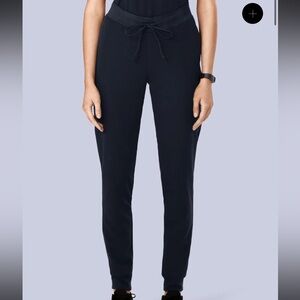 Mandala Midnight Navy 9 pocket jogger scrubs